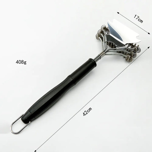 Stainless Steel BBQ Grill Brush Set