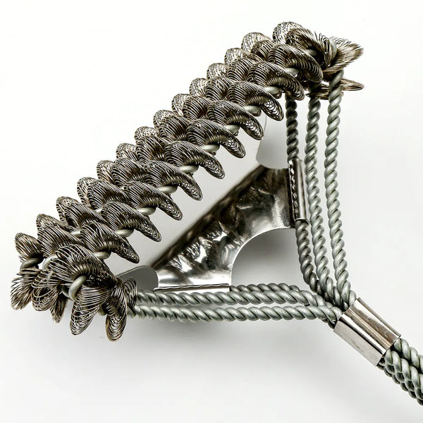 Stainless Steel BBQ Grill Brush Set