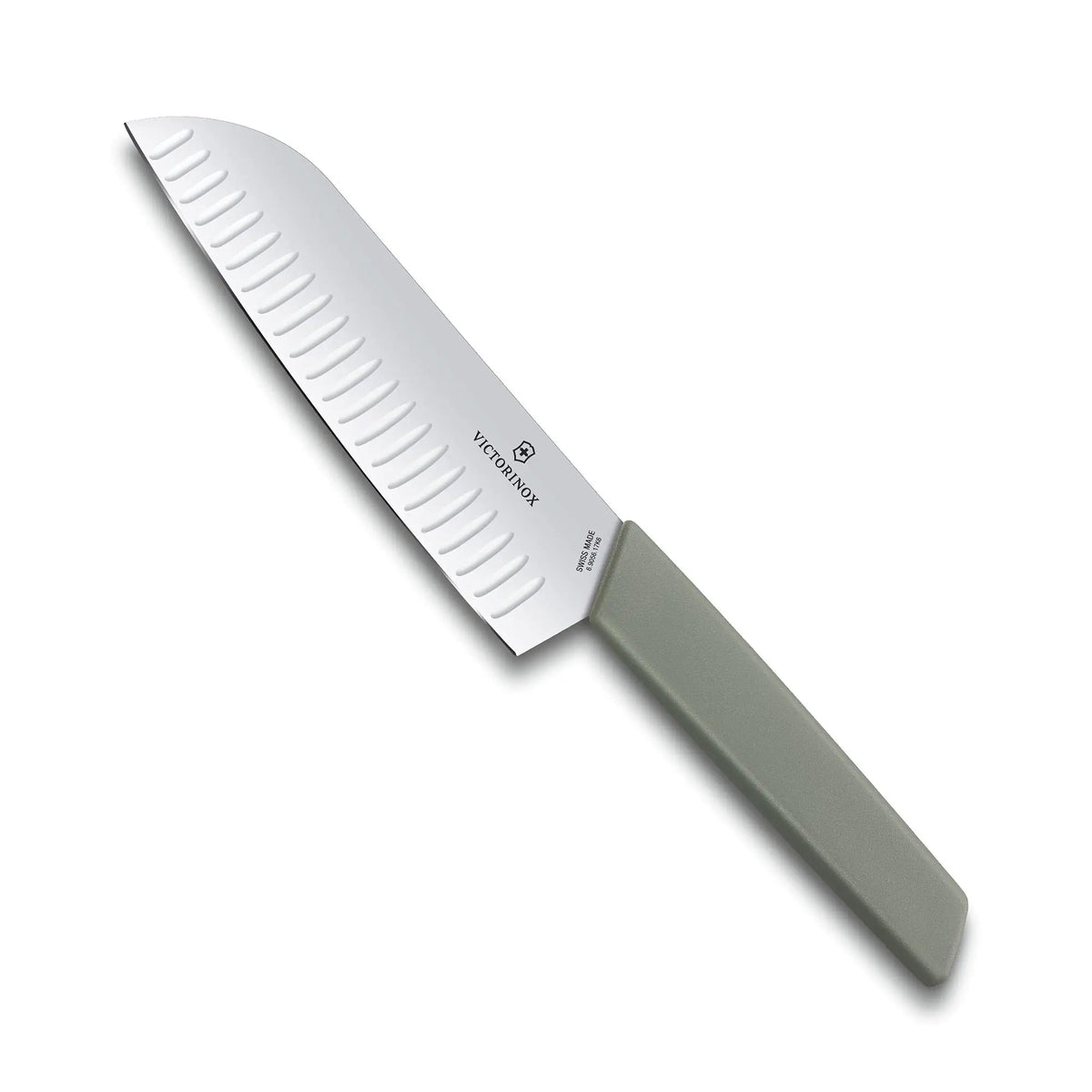 Victorinox Swiss Modern Santoku Knife – 7” Olive Handle